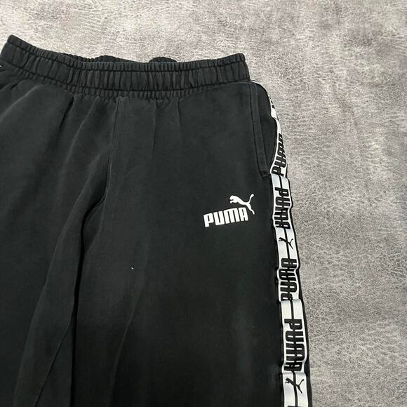 Puma embroidered sweatpants black - Picture 2 of 7
